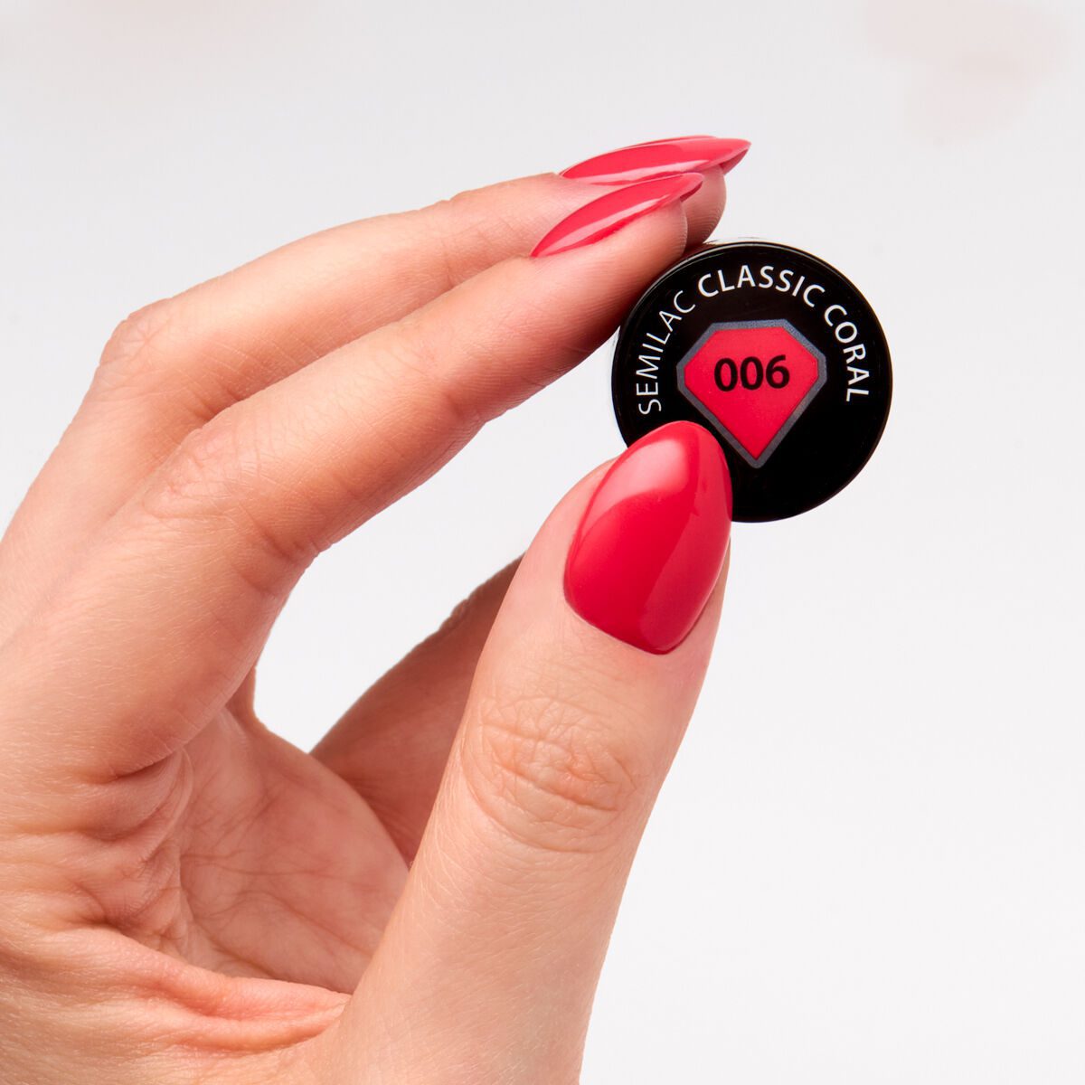 SEMILAC Ημιμόνιμο #006 CLASSIC CORAL - Image 3