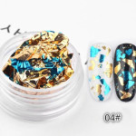 GOLD FOIL ΣΕ BAZAKI #4 ΧΡΥΣΟ/ΜΠΛΕ