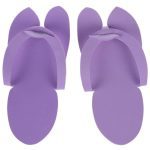 ΣΑΓΙΟΝΑΡΕΣ PEDICURE "EVA" SET 12 ζεύγη - Μωβ