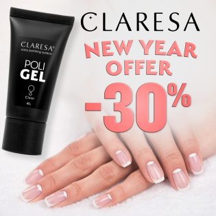 CLARESA NEW YEAR OFFER POLYGEL 03-01-25