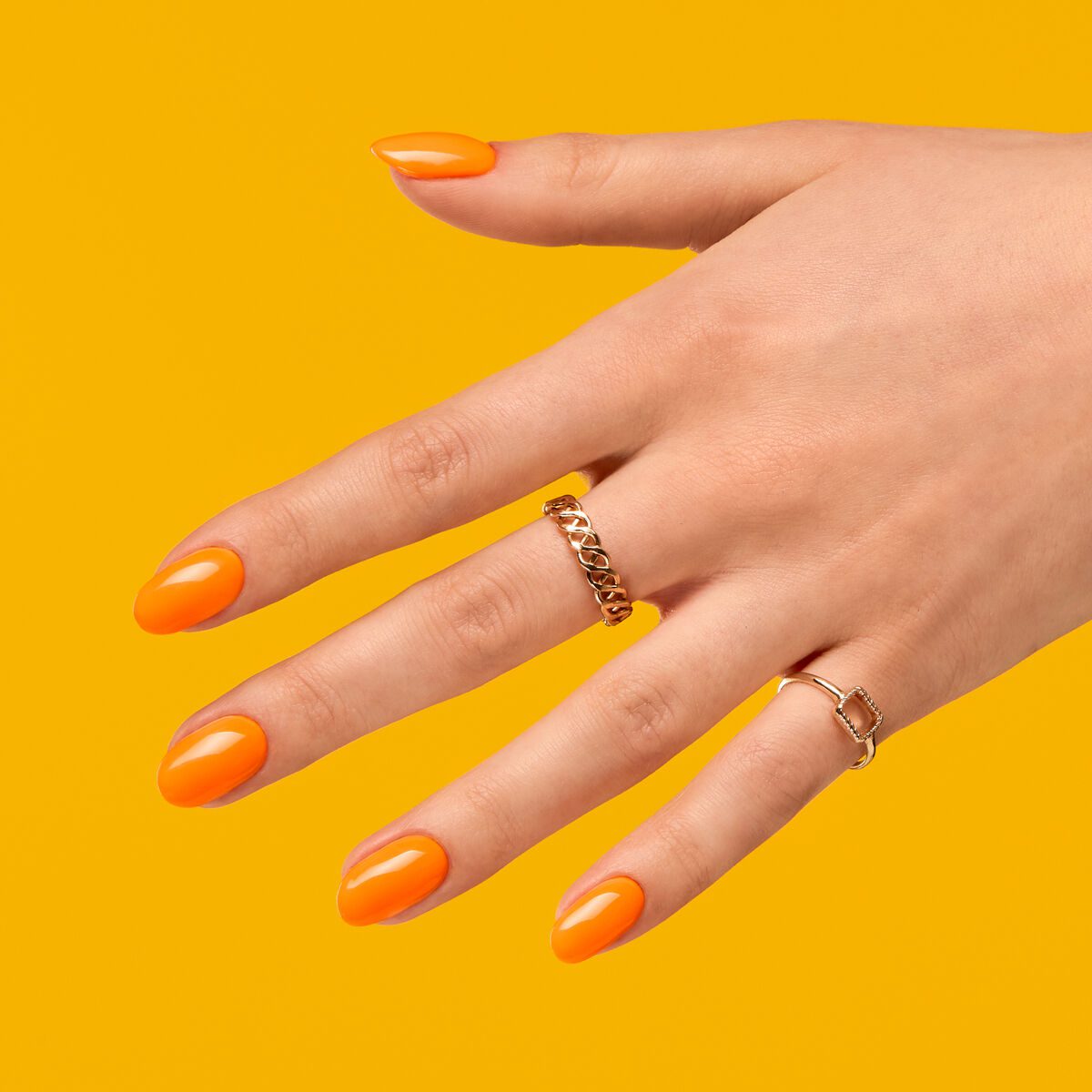 SEMILAC Ημιμόνιμο #566 NEON ORANGE 7ml - Image 2