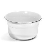 OMEGA Μπωλ ξυρίσματος * Ασημί