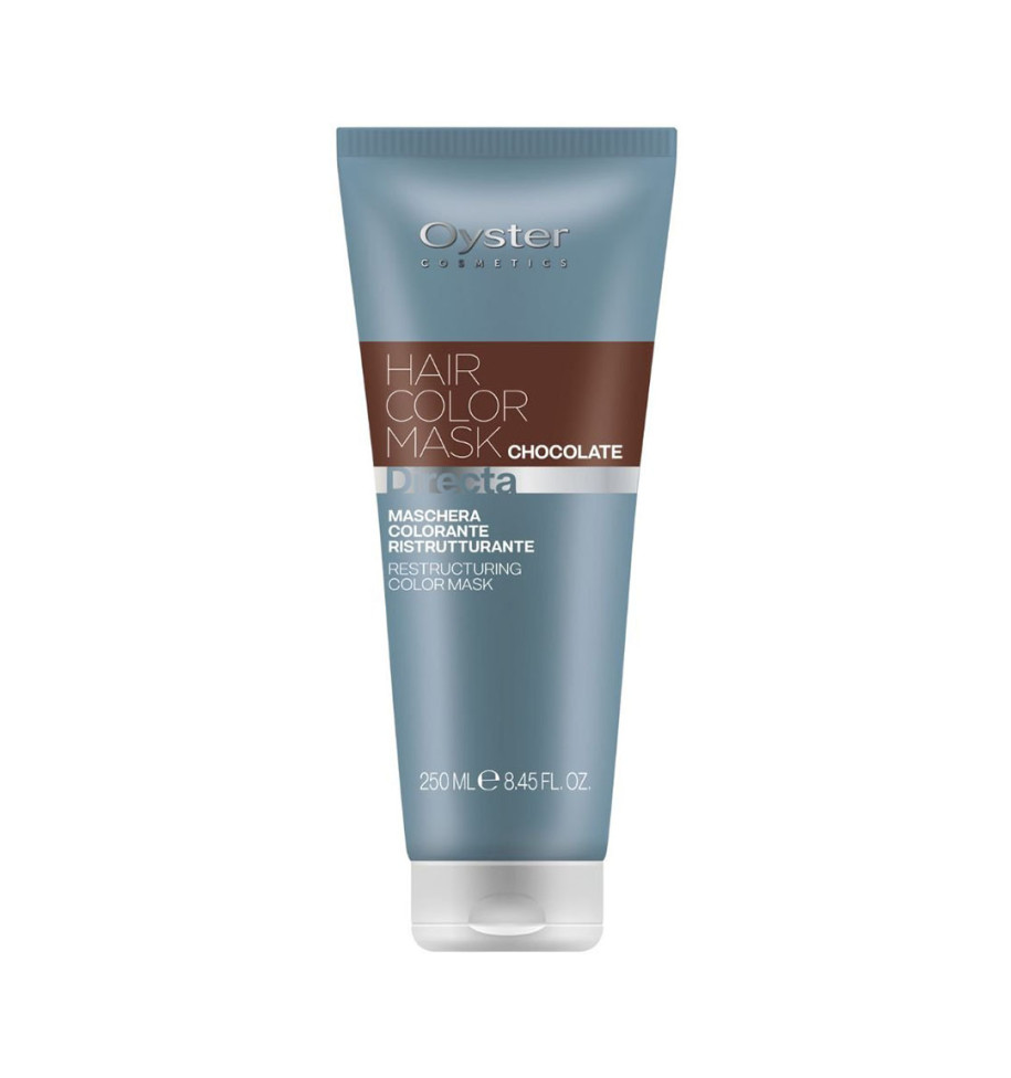 oyster-directa-maschera-colorante-cioccolato OYSTER - COLOR MASK 250ml * CHOCOLATE (σοκολατί) - Image 1