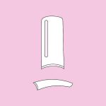 Peggy Sage #142606 NAIL TIPS NATURAL ΤΕΤΡΑΓΩΝΑ SPEED 100τμχ (Ροζ)