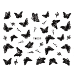 ΑΥΤΟΚΟΛΛΗΤΑ ΓΙΑ ΝΥΧΙΑ * TM009 Black