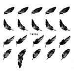 ΑΥΤΟΚΟΛΛΗΤΑ ΓΙΑ ΝΥΧΙΑ * TM006 Black