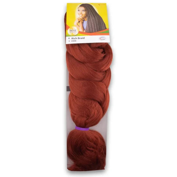 BRAID HAIR – KANEKALON X-PRESSION Συνθετικά μαλλιά για ράστα 207cm/165gr #350 Ginger Copper - Image 2