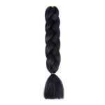 BRAID HAIR – JUMBO Συνθετικά μαλλιά για ράστα  125cm/100gr #A1 Μαύρο