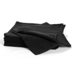 ΠΕΤΣΕΤΑ Ξυρίσματος 100% Βαμβάκι  82x34cm * Black