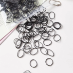 ΛΑΣΤΙΧΑΚΙA ΜΑΛΛΙΩΝ ΣΙΛΙΚΟΝΗΣ 200τμχ - Black