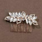 ΝΥΦΙΚΟ ΧΤΕΝΑΚΙ ROSE GOLD με ΚΡΥΣΤΑΛΛΑ και ΣΤΡΑΣΣΑΚΙΑ