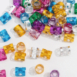 BRAID RINGS (Στολίδια για πλεξούδες) - Multicolors 10τμχ