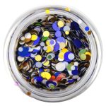 CLARESA - ΔΙΑΚΟΣΜΗΤΙΚΑ ΝΥΧΙΩΝ CONFETTI 5 GOLD