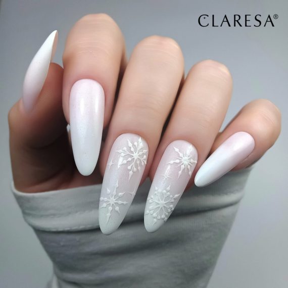 CLARESA TOP GLITTER NO WIPE 5gr - SILVER - Image 2