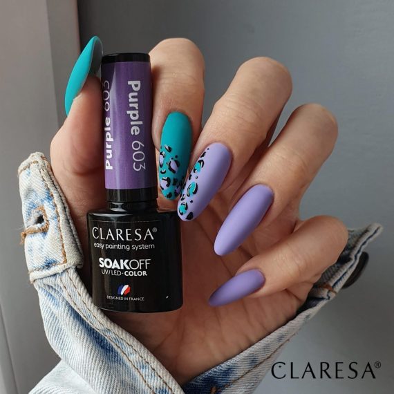 CLARESA Ημιμόνιμο 5ml PURPLE 603 - Image 2