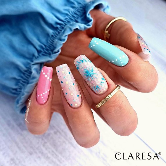 CLARESA TOP GLITTER NO WIPE 5gr - SILVER - Image 4