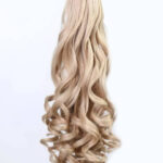 PONYTAIL ΣΥΝΘΕΤΙΚΗ ΤΡΙΧΑ 65cm * Ξανθό Μπεζ Wavy
