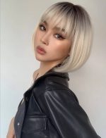 ΠΕΡΟΥΚΑ ΓΥΝΑΙΚΕΙΑ #901 Ξανθό πλατίνα με αφέλειες - Short