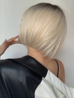 ΠΕΡΟΥΚΑ ΓΥΝΑΙΚΕΙΑ #901 Ξανθό πλατίνα με αφέλειες - Short - Image 2