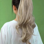 PONYTAIL ΣΥΝΘΕΤΙΚΗ ΤΡΙΧΑ 65cm * Ξανθό Ανοιχτό Wavy