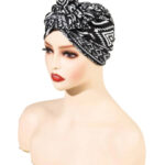 ΤΟΥΡΜΠΑΝΙ ΜΑΛΛΙΩΝ Knot - Geometric Black & White