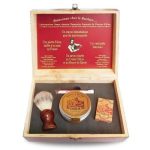 OSMA - Shaving gift set (shaving soap, styptic pencil, alum stone 75gr, badger brush)