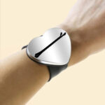 ΜΑΓΝΗΤΗΣ ΚΑΡΠΟΥ ΓΙΑ ΤΣΙΜΠΙΔΑΚΙΑ - PINS UP  BLACK HEART