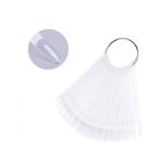 ΔΕΙΓΜΑΤΟΛΟΓΙΟ ΝΥΧΙΩΝ 50 tips (κρίκος) OVAL - ΔΙΑΦΑΝΑ