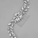 Χτενάκι XL Silver Crystal