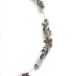 Νυφική γιρλάντα Gold Strass