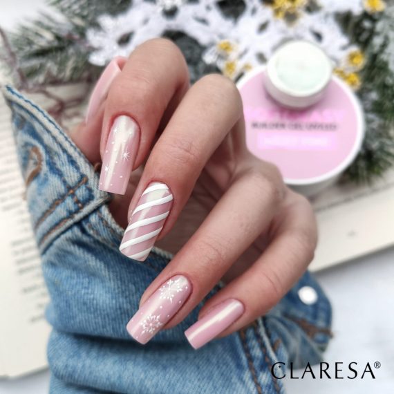 CLARESA SOFT & EASY BUILDER GEL MILKY PINK 12gr - Image 5