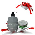 BARBERTIME GIFT SET #PROFESSIONAL HAIR SHAMPOO 1000ml + CLAY MATTE POMADE 150ml