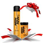 NISHMAN GIFT SET #HAIR STYLING SPRAY 04 Extra Strong 400ml + VOLUME POWDER P1 20gr