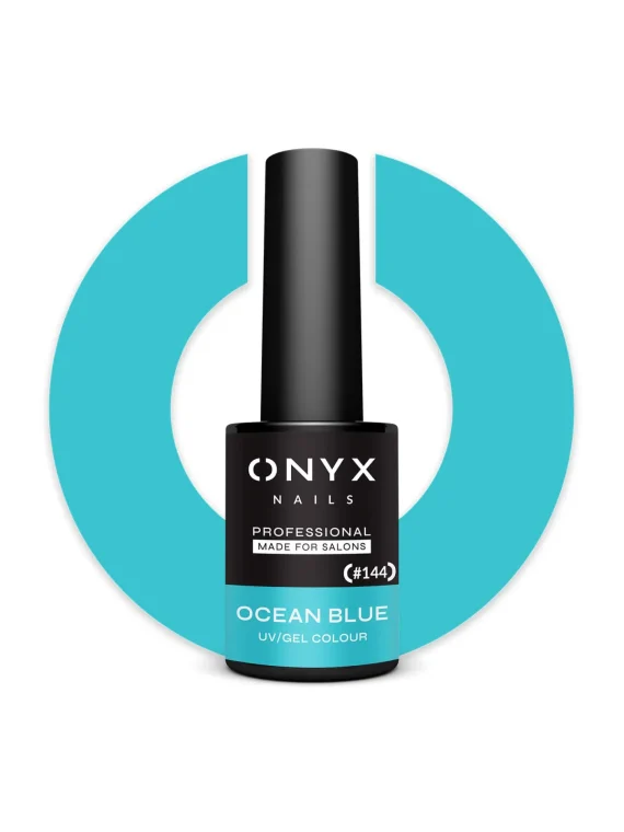 ONYX NAILS Ημιμόνιμο 7ml #144 Ocean Blue - Image 1