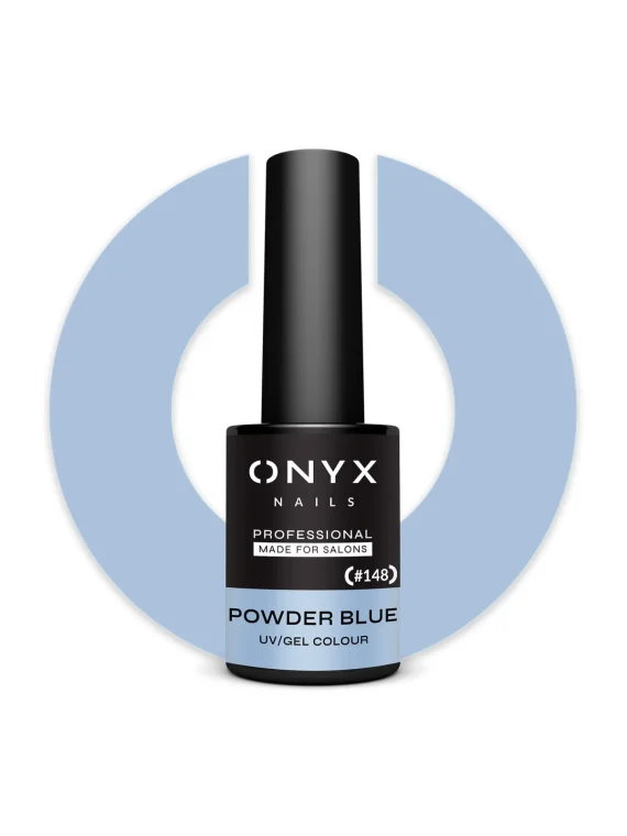 ONYX NAILS Ημιμόνιμο 7ml #148 Powder Blue - Image 1