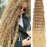 BRAID HAIR WAVY for CROCHET 75cm #24/613 Ombre XL