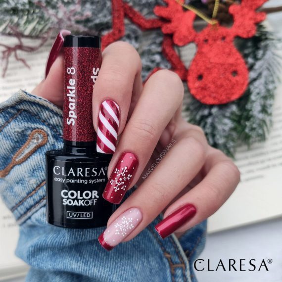 CLARESA Ημιμόνιμο 5ml SPARKLE 8 - Image 5
