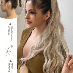 CLAW PONYTAIL ΣΥΝΘΕΤΙΚΗ ΤΡΙΧΑ LONG 60cm * Ξανθό Ψυχρό Wavy Long