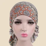 Μαντήλι / Τουρμπάνι Μαλλιών - Flower Classic