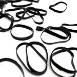 ΛΑΣΤΙΧΑΚΙΑ ΜΑΛΛΙΩΝ ΣΙΛΙΚΟΝΗΣ 1000τμχ KK-BD Black