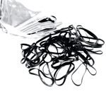 ΛΑΣΤΙΧΑΚΙA ΜΑΛΛΙΩΝ ΣΙΛΙΚΟΝΗΣ 50τμχ - Black (Αντιγραφή)