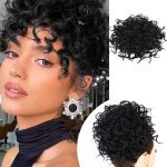 ΣΟΥΡΑ ΜΑΛΛΙΩΝ για MESSY BUN * Μαύρο