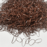 ΛΑΣΤΙΧΑΚΙΑ ΜΑΛΛΙΩΝ ΣΙΛΙΚΟΝΗΣ 1000τμχ - Brown