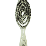 BEAUTY ELEMENTS OVAL Hair Brush - Green #22073