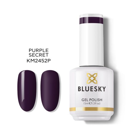 BLUESKY ΗΜΙΜΟΝΙΜΟ 15ml - #KM2452 Purple Secret - Image 1