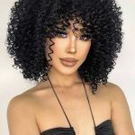 ΠΕΡΟΥΚΑ ΓΥΝΑΙΚΕΙΑ #105 Afro - Μαύρο Μedium