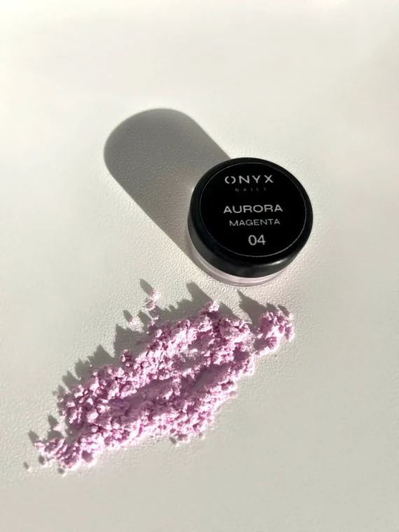 ONYX NAILS Σκόνη AURORA - MAGENTA 04 - Image 1