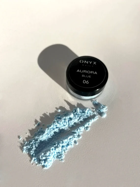 ONYX NAILS Σκόνη AURORA - BLUE 06 - Image 1