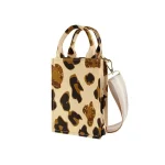 ΤΣΑΝΤΑ HANDBAG ANIMAL PRINT - Beige