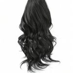CLAW PONYTAIL ΣΥΝΘΕΤΙΚΗ ΤΡΙΧΑ Short 25cm * Black Wavy